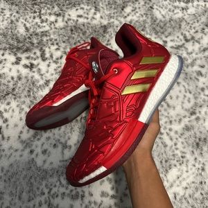 Adidas James Harden Marvel IronMan Basketball Shoes
